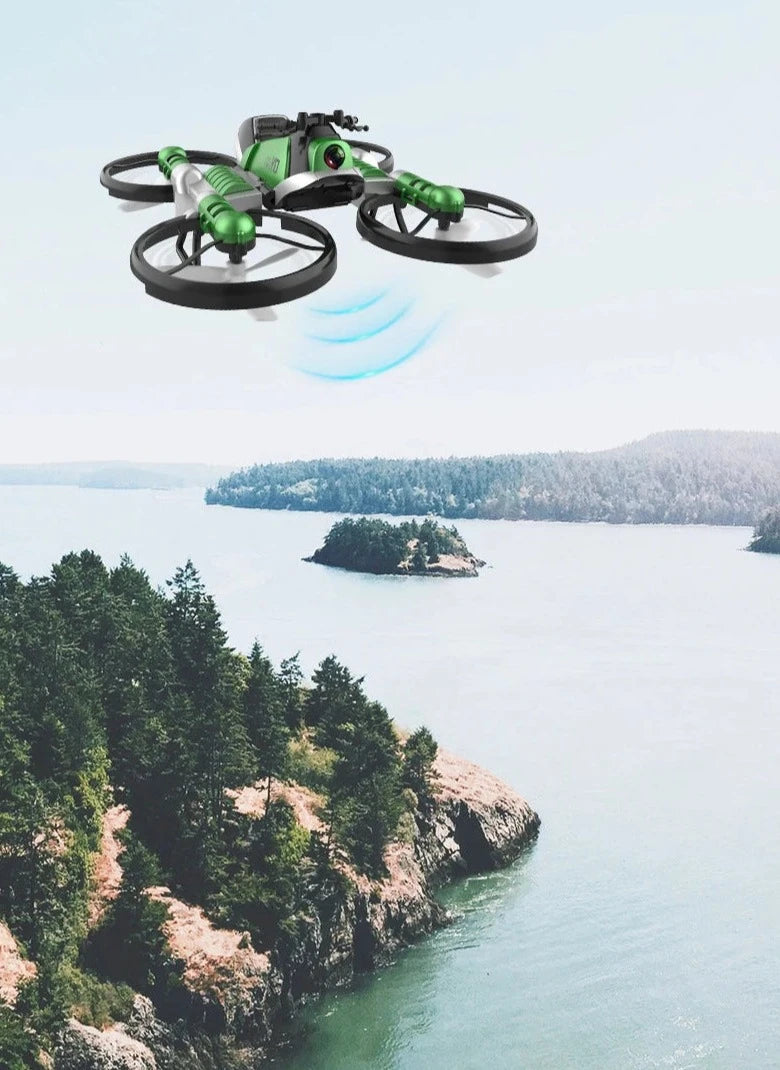 Drone Motocicleta 2 en 1 Con Camara